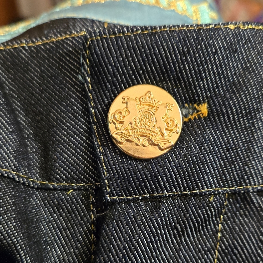 Aristabrat Luxury Embroidered Women's Jeans Sz16 See Measuments - Picture 9 of 10